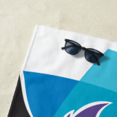 Serviette De Plage Sortie de langue TAZ™ stylisée (En situation)