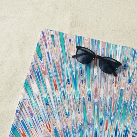 Serviette De Plage Source de l'Atlantique (En situation)