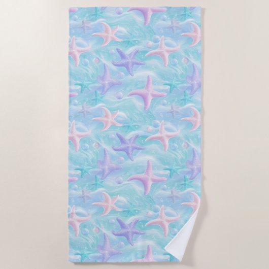 Serviette De Plage Sous l'océan (Devant)