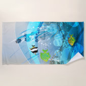 Serviette De Plage Sous-marin 1 Beach Towne (Devant)