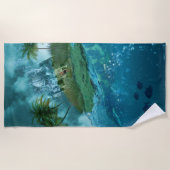 Serviette De Plage Sous-marin 32 Beach Towel (Devant)