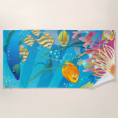Serviette de plage sous-marine 2 (Devant)