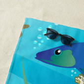 Serviette de plage sous-marine 2 (En situation)