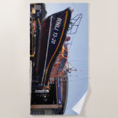 Serviette De Plage Soutenez le RNLI (Devant)