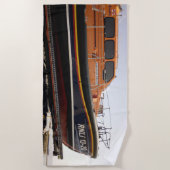 Serviette De Plage Soutenez le RNLI (Devant)