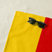 Serviette De Plage South Ossetia Flag (En situation)