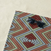Serviette De Plage South West American Indian Style Patterned Art (En situation)