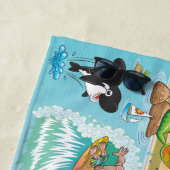 Serviette De Plage Southern California Beach Paradise Blanket (En situation)