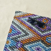 Serviette De Plage Southwestern Bead Art (En situation)