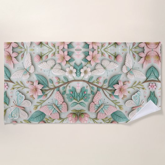 Serviette De Plage Souvenirs D'Être Au Bord De La Mer (Devant)