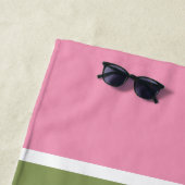 Serviette De Plage Soyez Semblable Gras Couleur Muet Palette Gratté (En situation)