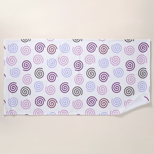 Serviette De Plage Spirales (Devant)