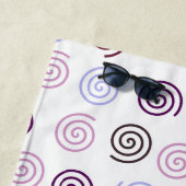 Serviette De Plage Spirales (En situation)