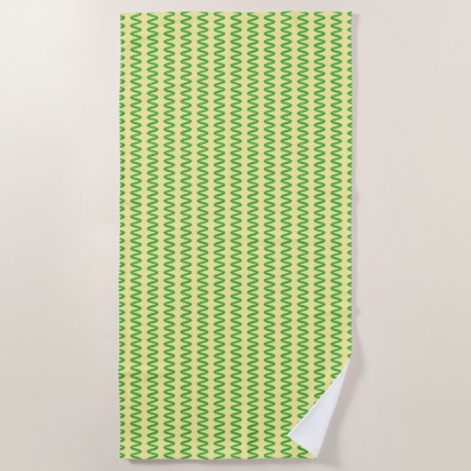 Serviette De Plage Spiruline Époustouflante (Devant)