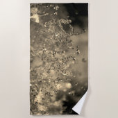 Serviette De Plage Splash d'or (Devant)