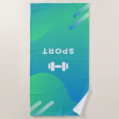 Serviette De Plage Sport (Devant)