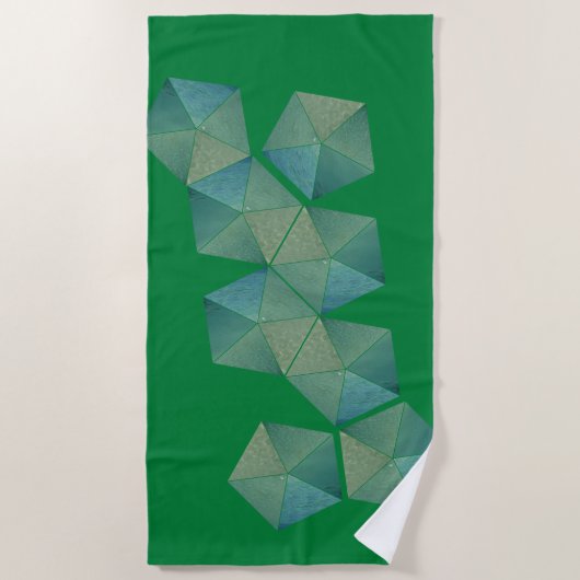 Serviette De Plage Sport 3D (Devant)