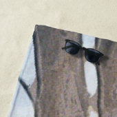 Serviette de plage Spring Blossom (En situation)