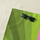 Serviette de plage Spring Illusion (En situation)