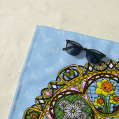 Serviette de plage Spring Nouveau (En situation)