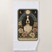 Serviette De Plage Springer Spaniel anglais (Devant)