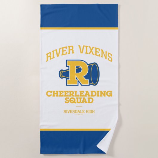 Serviette De Plage Squad Cheerled River Vixens (Devant)