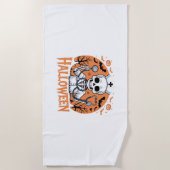 Serviette De Plage Squelette de l'infirmière d'Halloween Essential T- (Devant)