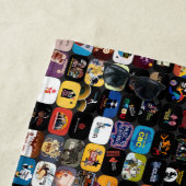 Serviette De Plage SRC Logos & Graphiques Collage Beach Towel (En situation)