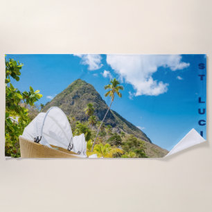 Serviette de plage St Lucia Piton