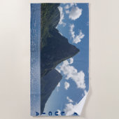 Serviette de plage St Lucia Piton (Devant)