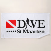 Serviette De Plage St Maarten DV4 (Devant)