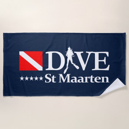 Serviette De Plage St Maarten DV4 (Devant)