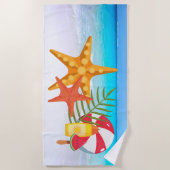 Serviette De Plage Star fish Beach Towel (Devant)