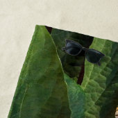 Serviette De Plage Starburst Clerodendrum Fleurs Plage Serviette (En situation)