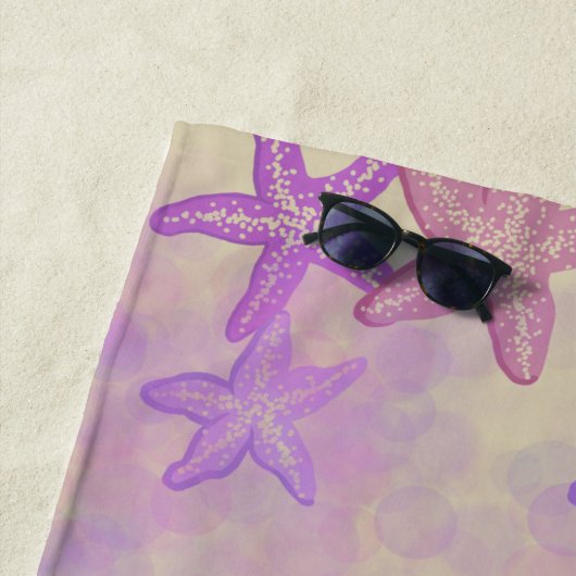 Serviette de plage Starfish (En situation)