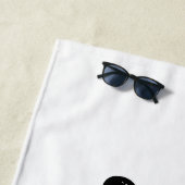 Serviette De Plage Starglow Tabby Peek (En situation)