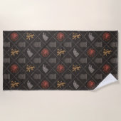 Serviette De Plage Stark, Lannister, Targaryen, Motif du Trône de fer (Devant)