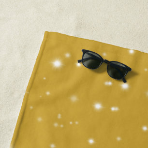 Serviette De Plage Starlight Boho Gold