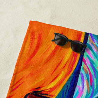 Serviette de plage Starry Sunset par Florida Girl