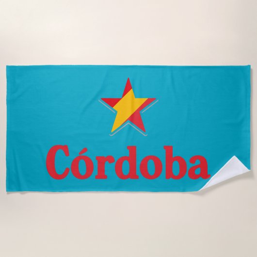 Serviette De Plage Stars of Spain – Cordoba (Devant)