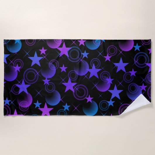 Serviette de plage Stars & Stuff (Devant)