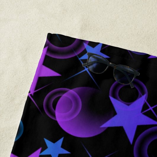 Serviette de plage Stars & Stuff (En situation)