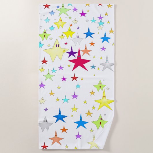 Serviette de plage Starzy (Devant)
