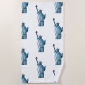 Serviette De Plage Statue de la liberté (Devant)