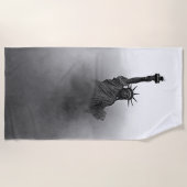 Serviette De Plage Statue de la liberté patriotique Etats-Unis NYC (Devant)