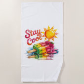 Serviette De Plage Stay Cool  (Devant)