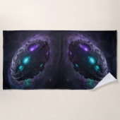 Serviette De Plage Stellar Path – Journey Through the Universe´1 (Devant)