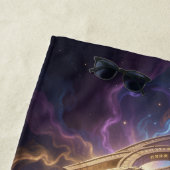 Serviette De Plage Stellar Path – Journey Through the Universe´14 (En situation)