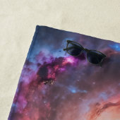 Serviette De Plage Stellar Path – Journey Through the Universe´3 (En situation)