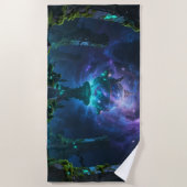 Serviette De Plage Sternenpfad – Reise durch das Universum (Devant)
